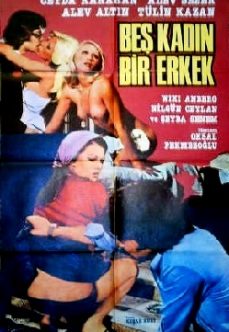 Beş Kadın Bir Erkek Türk Sex Filmi